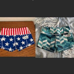 Fleo shorts bundle size XS